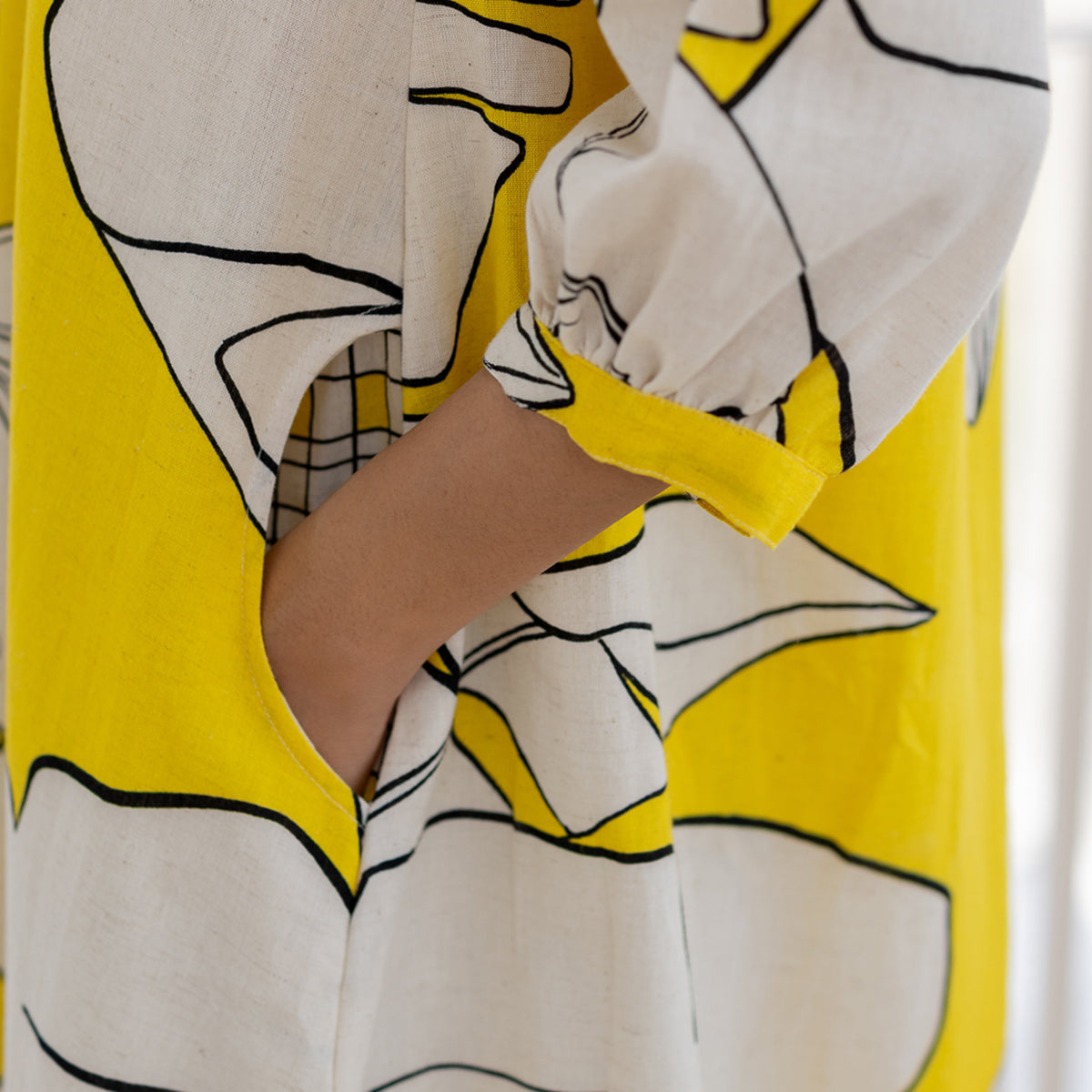 Plantain Orchard Button Down kurta set