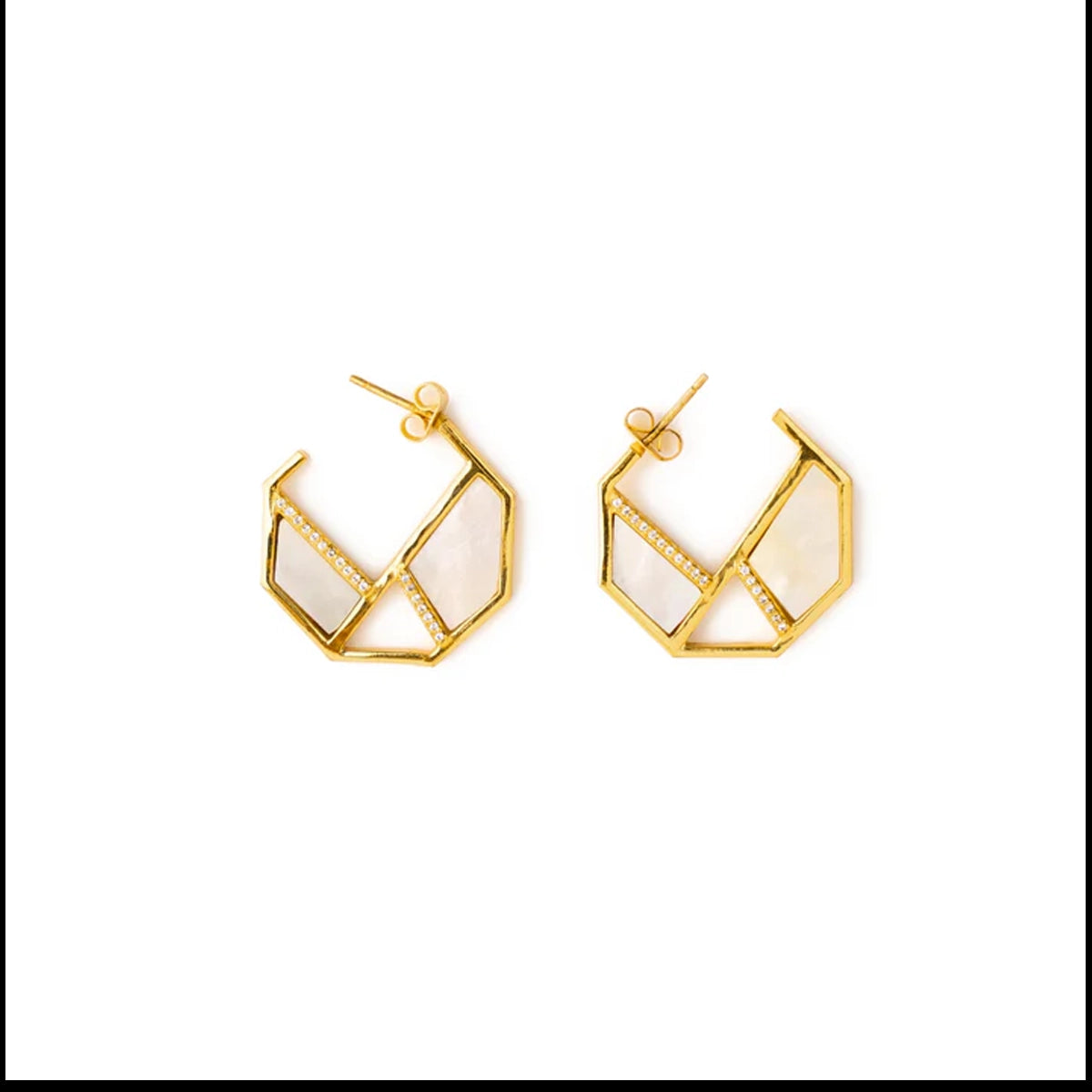 One of a kind Hex Earrings