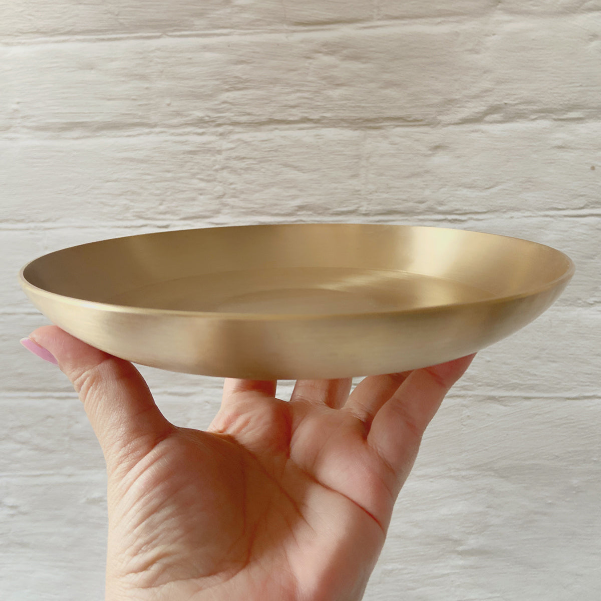 Mini Kansa Thali Set | 8 inches | Set of 4