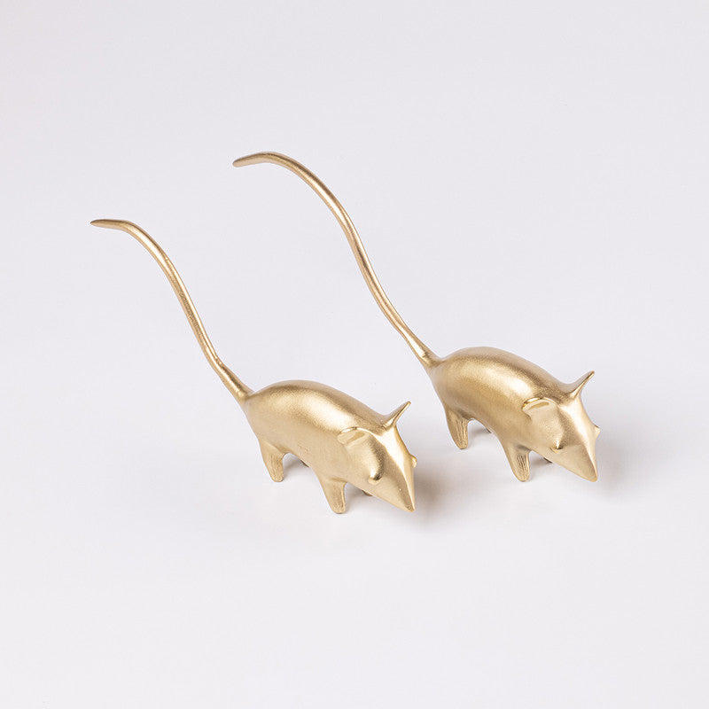 Brass Mouse Paper Weight
