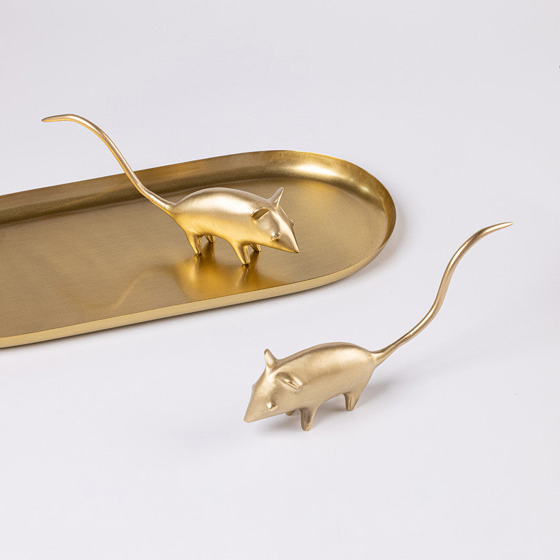 Brass Mouse Paper Weight