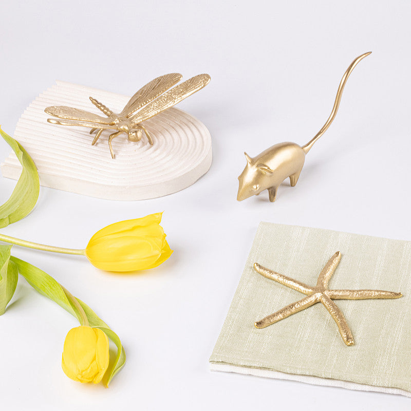 Brass Mouse Paper Weight