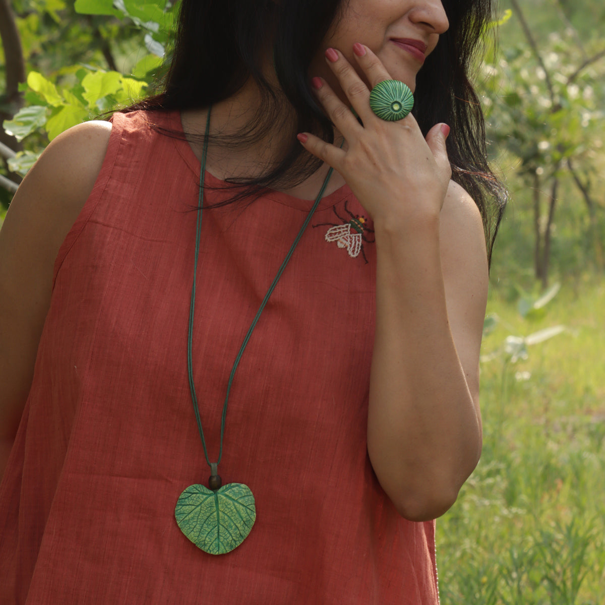 Wild Leaf Pendant