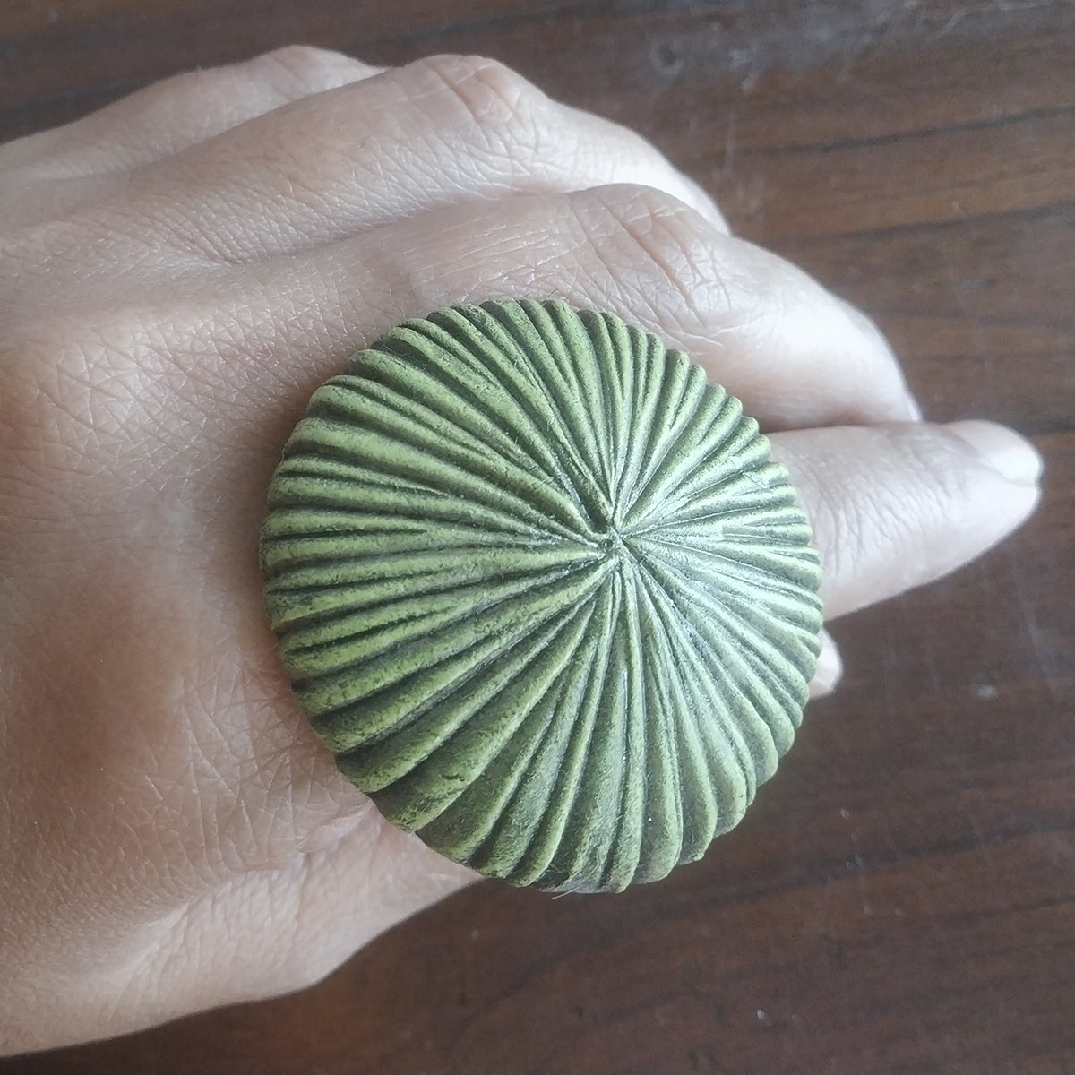 Mushrooms Ring Blue