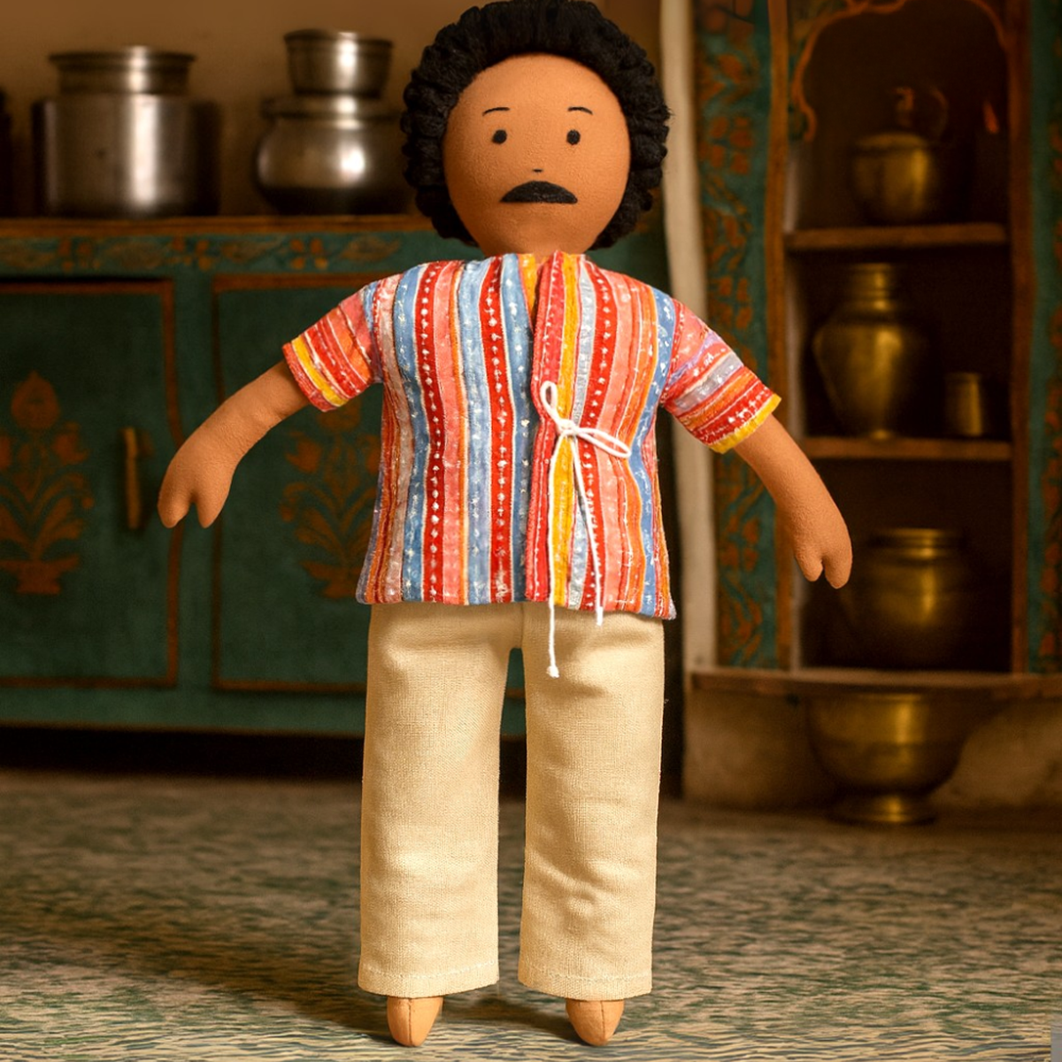 Nilah's Appa in Multicolour Shirt
