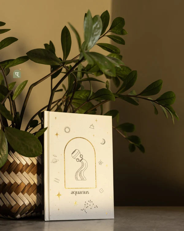 Zodiac Series Aquarius Journal (Plain)