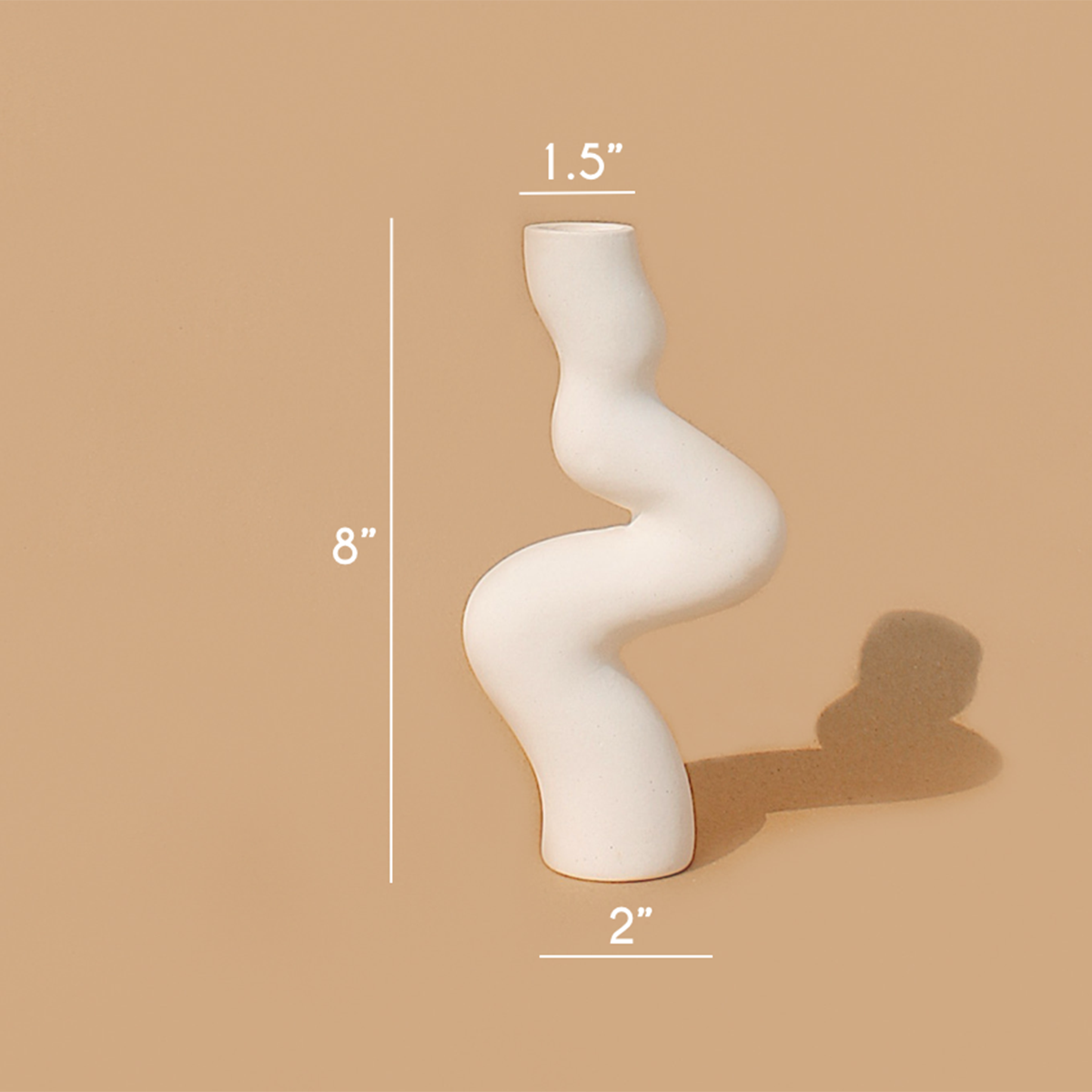 Zuki Ceramic Candle Holder