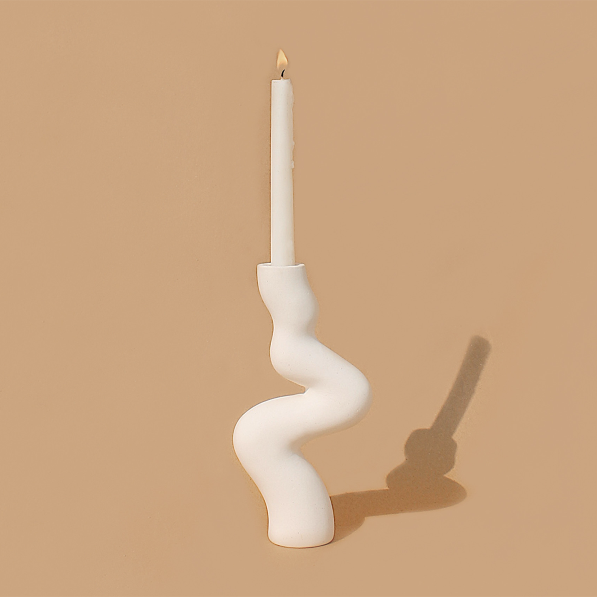 Zuki Ceramic Candle Holder