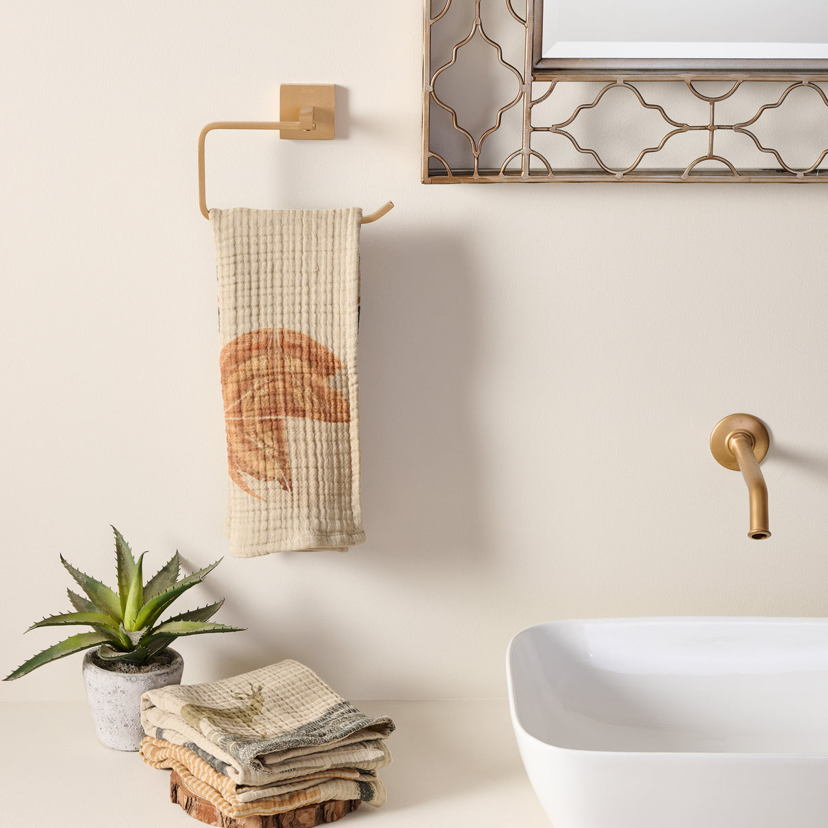 Savanna Sun | Cotton Gauze | Hand Towel