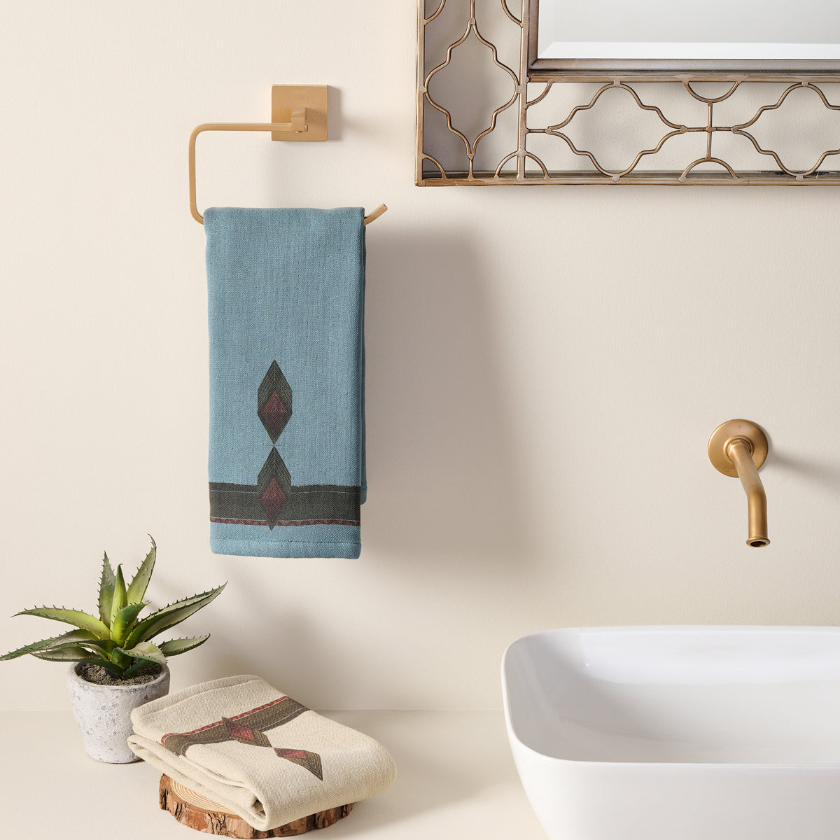 Yantra | Cotton | Hammam Terry | Hand Towel