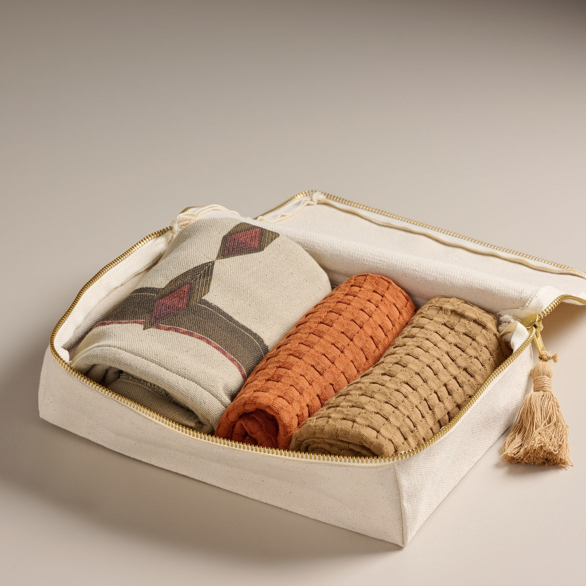 Torana- Set of 3 Hand Towels-Gtorana-Canvas Box