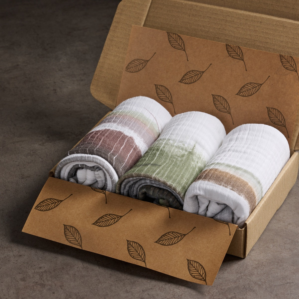 Maji- Set of 3 Hand Towels-GMaji-Carton Box