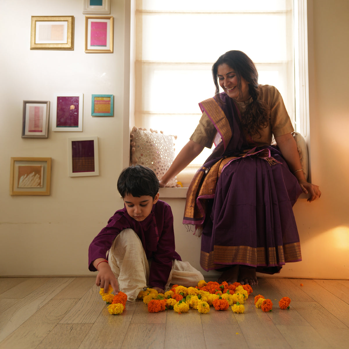 Anagha Short Indian Kurta