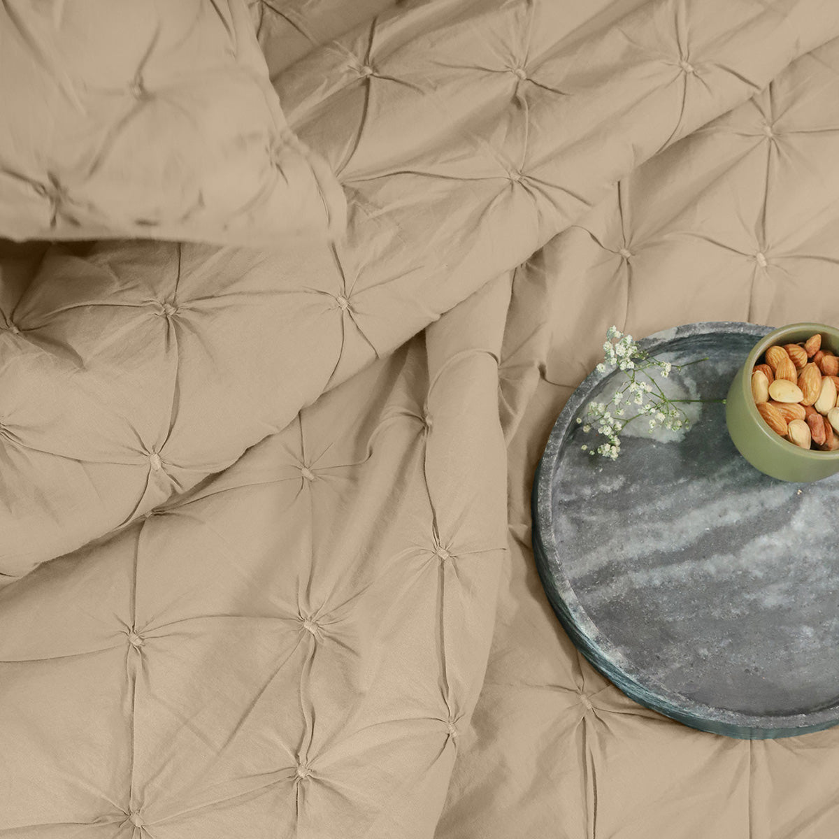 Starry Cumulus In Beige