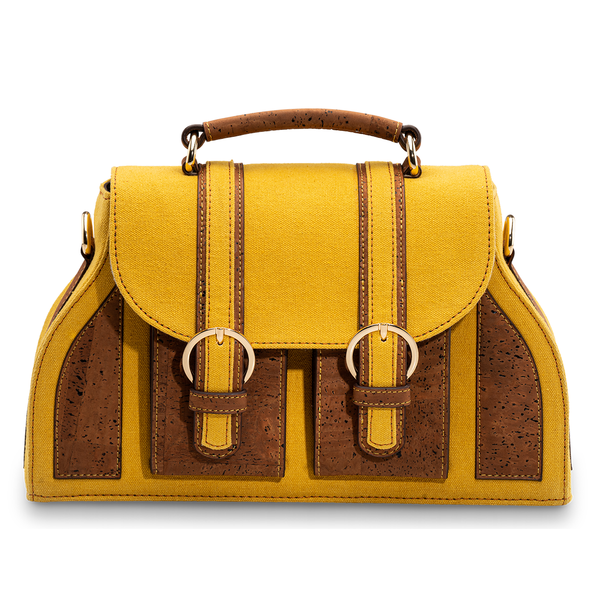 Chrome Yellow Satchel Bag