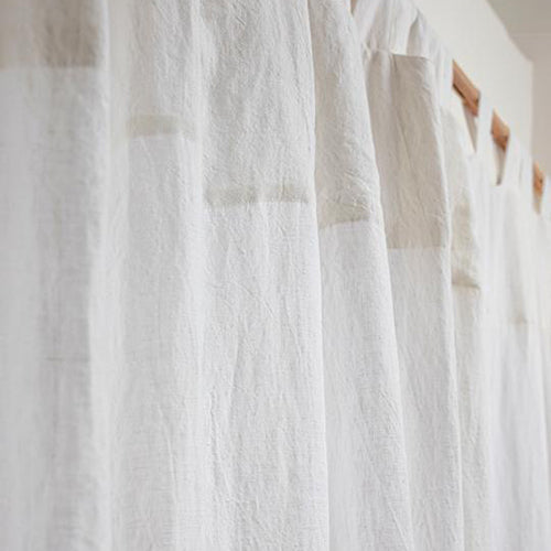 Linen Curtain | White