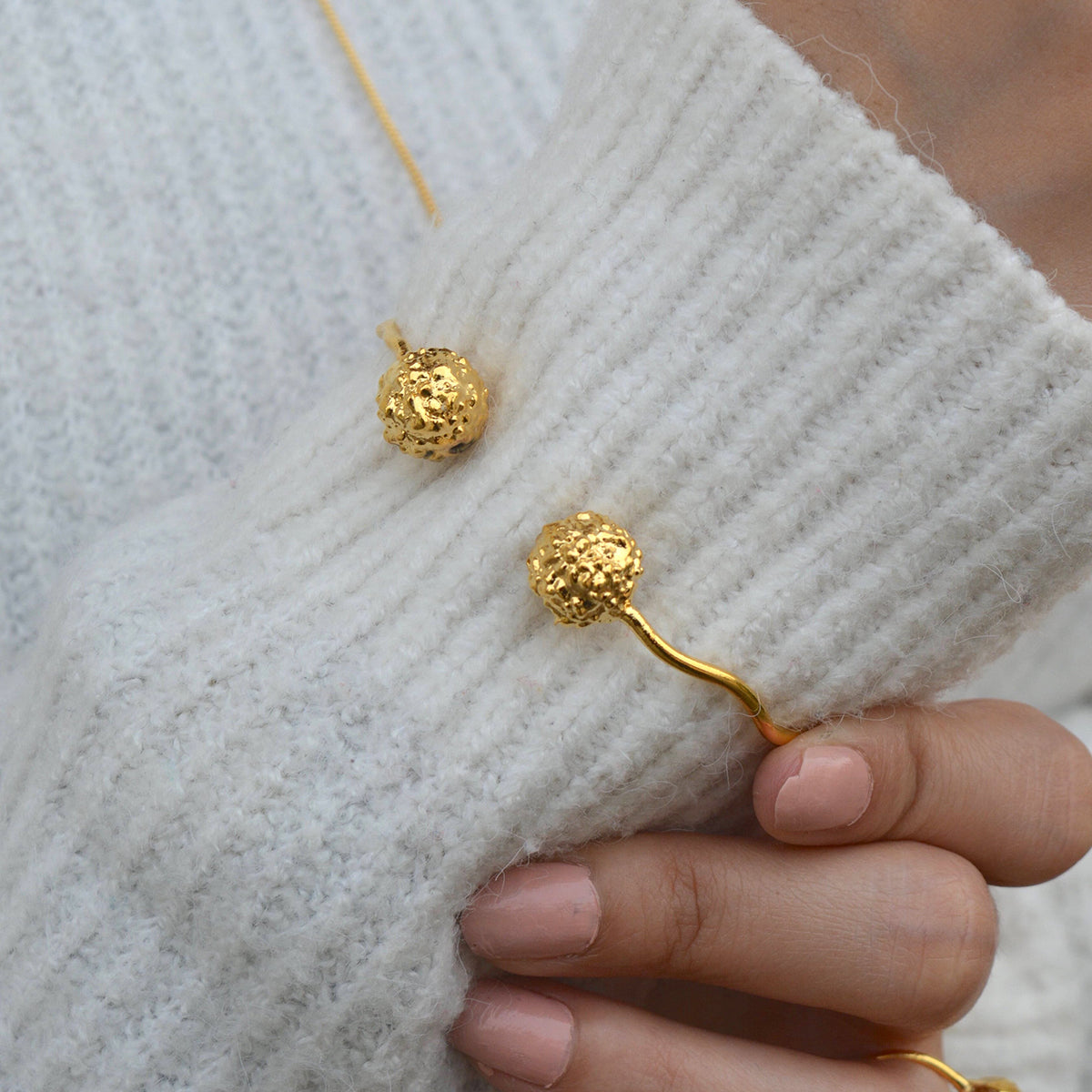 Rudraksh Bracelet | Gold Plated