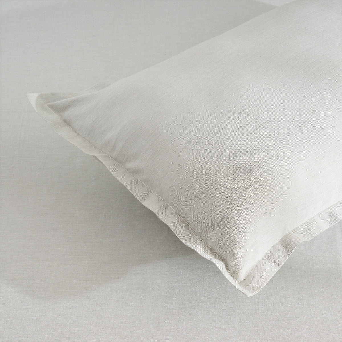 Sage Flower | Cotton Bamboo | Chambray | Bedsheet