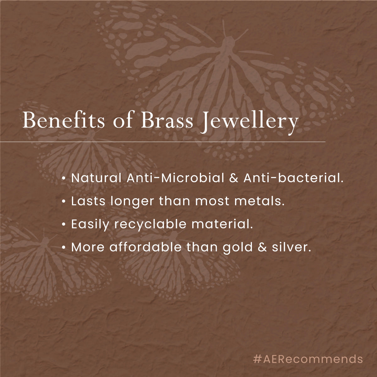 Brass Pendant | Gold Plated