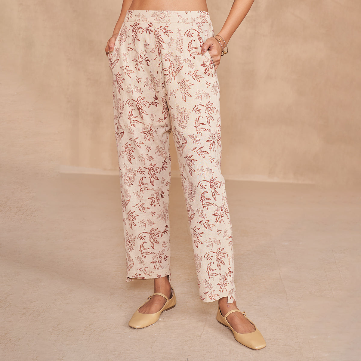 Bright Love Handwoven Organic Cotton Trousers