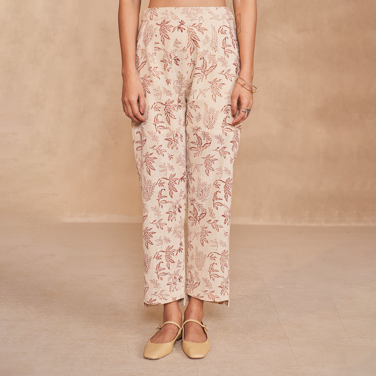 Bright Love Handwoven Organic Cotton Trousers