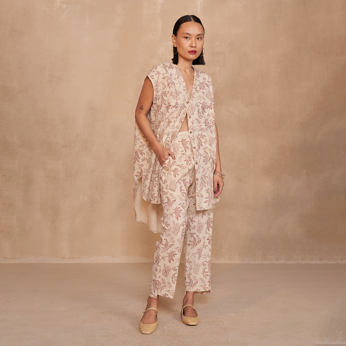 Bright Love Handwoven Organic Cotton Trousers