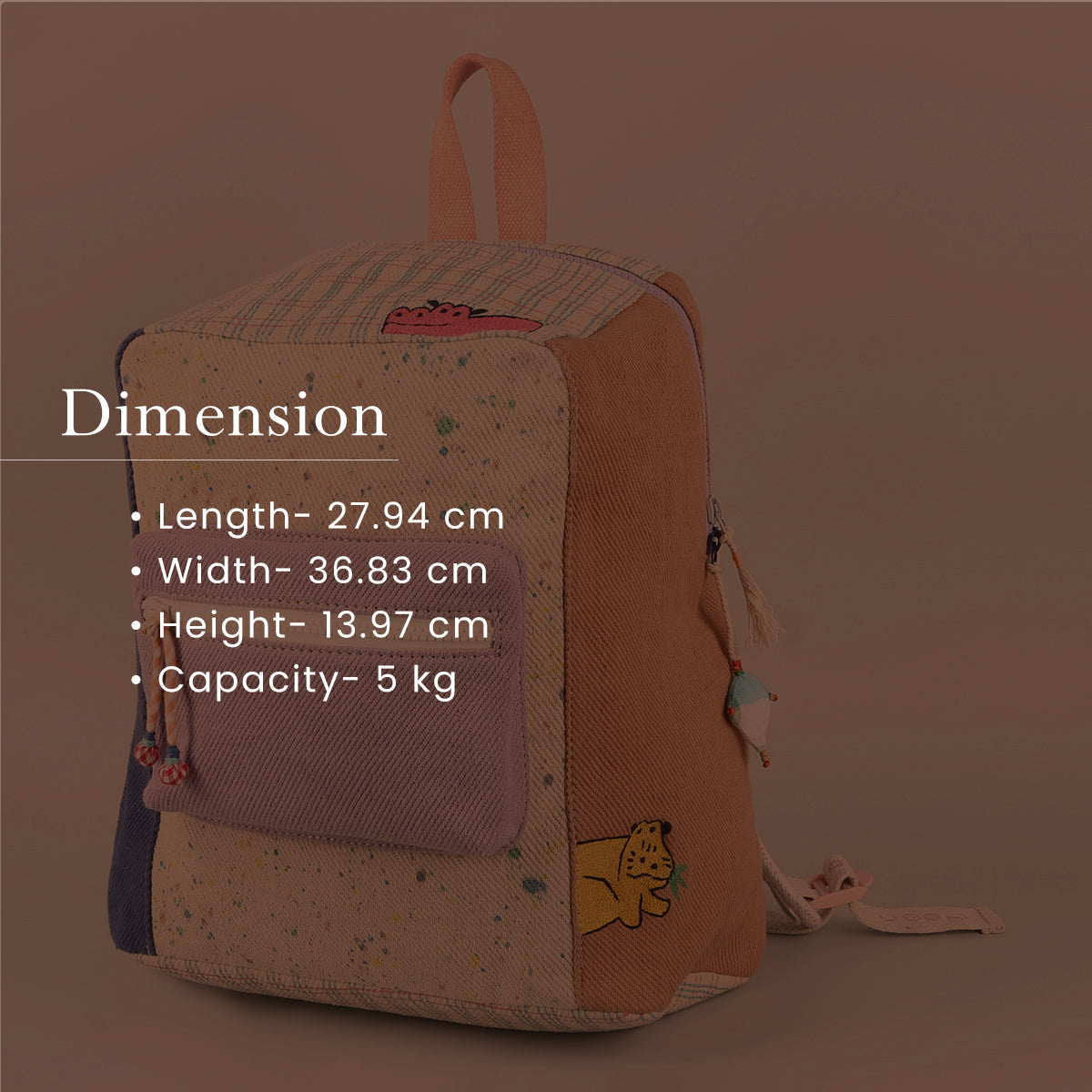 Kids Bag | Multicolour | 5 L
