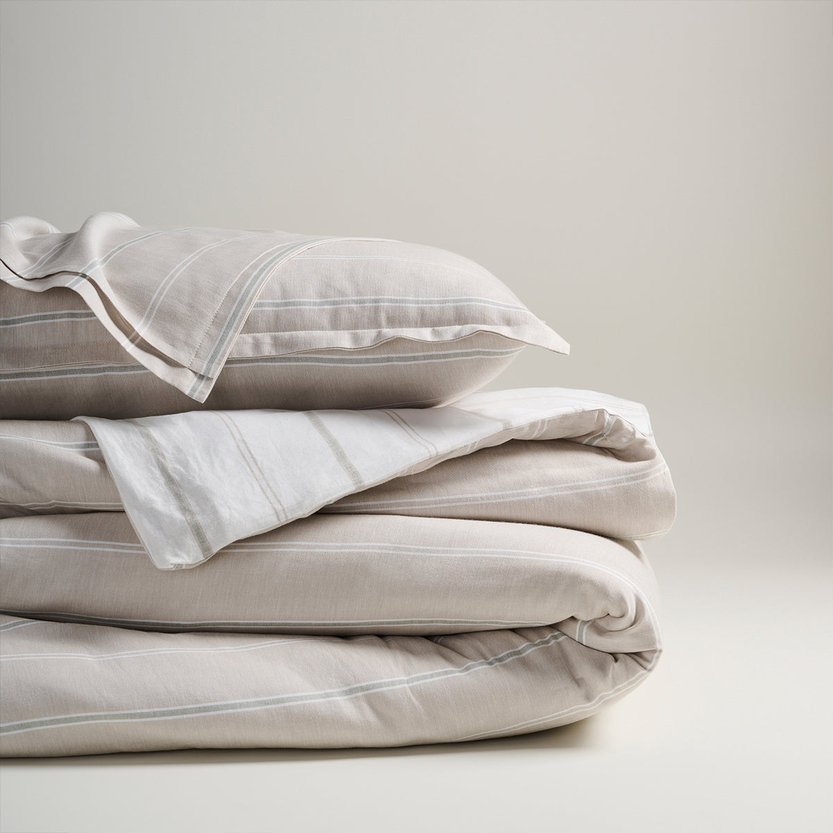 Sage Twinline | Cotton Bamboo | Chambray | Comforter