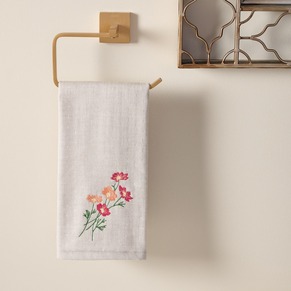 Bouquet Spring- Set of 3 Hand Towels-GBSPHT-Carton Box