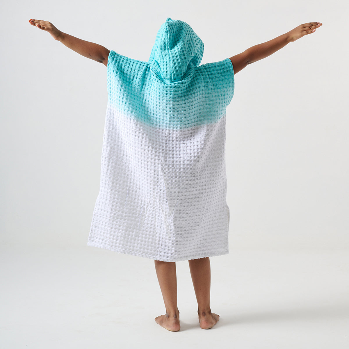 Kids Bath Towel | Poncho Style | Blue