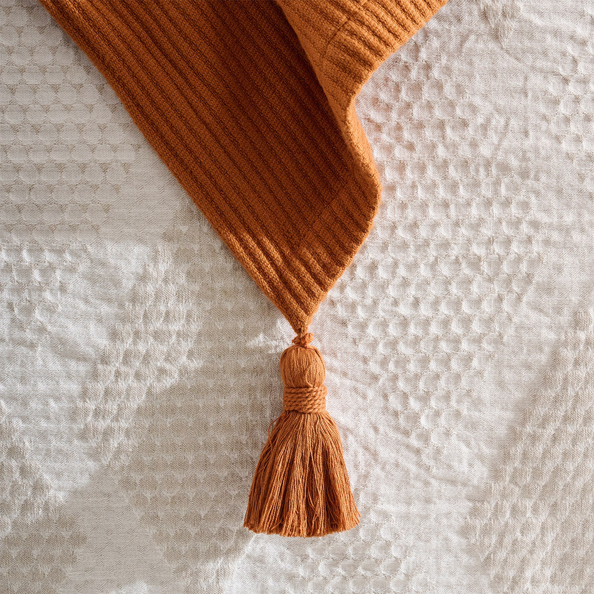 Corn Row | Cotton Bamboo | Cord Rib | Throw