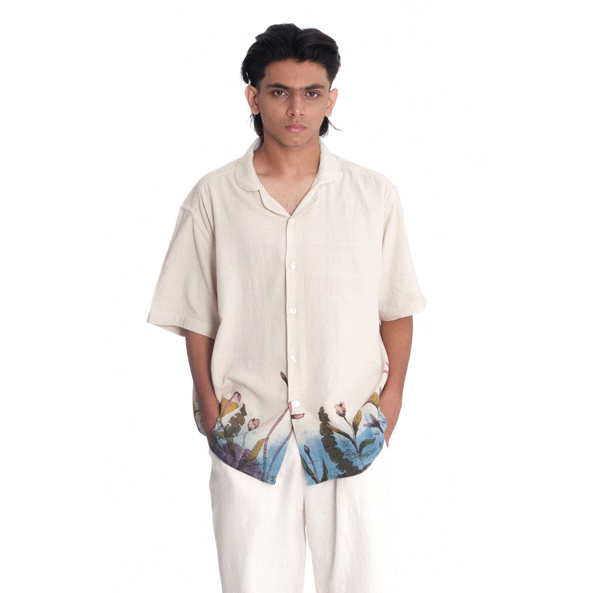 Blossom Shirt In Ecru