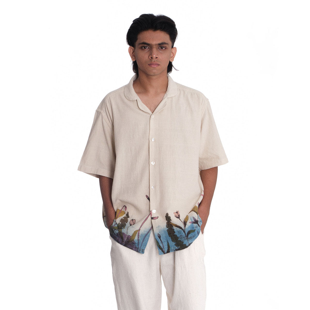 Blossom Shirt In Ecru