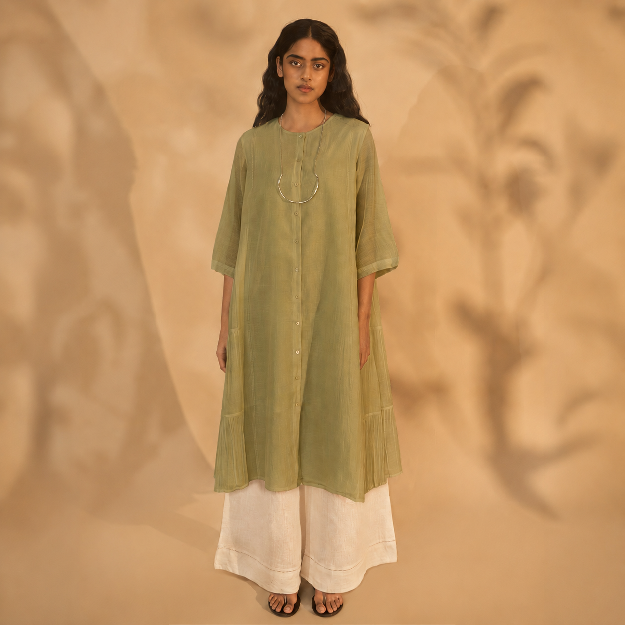Noon Kurta - Green