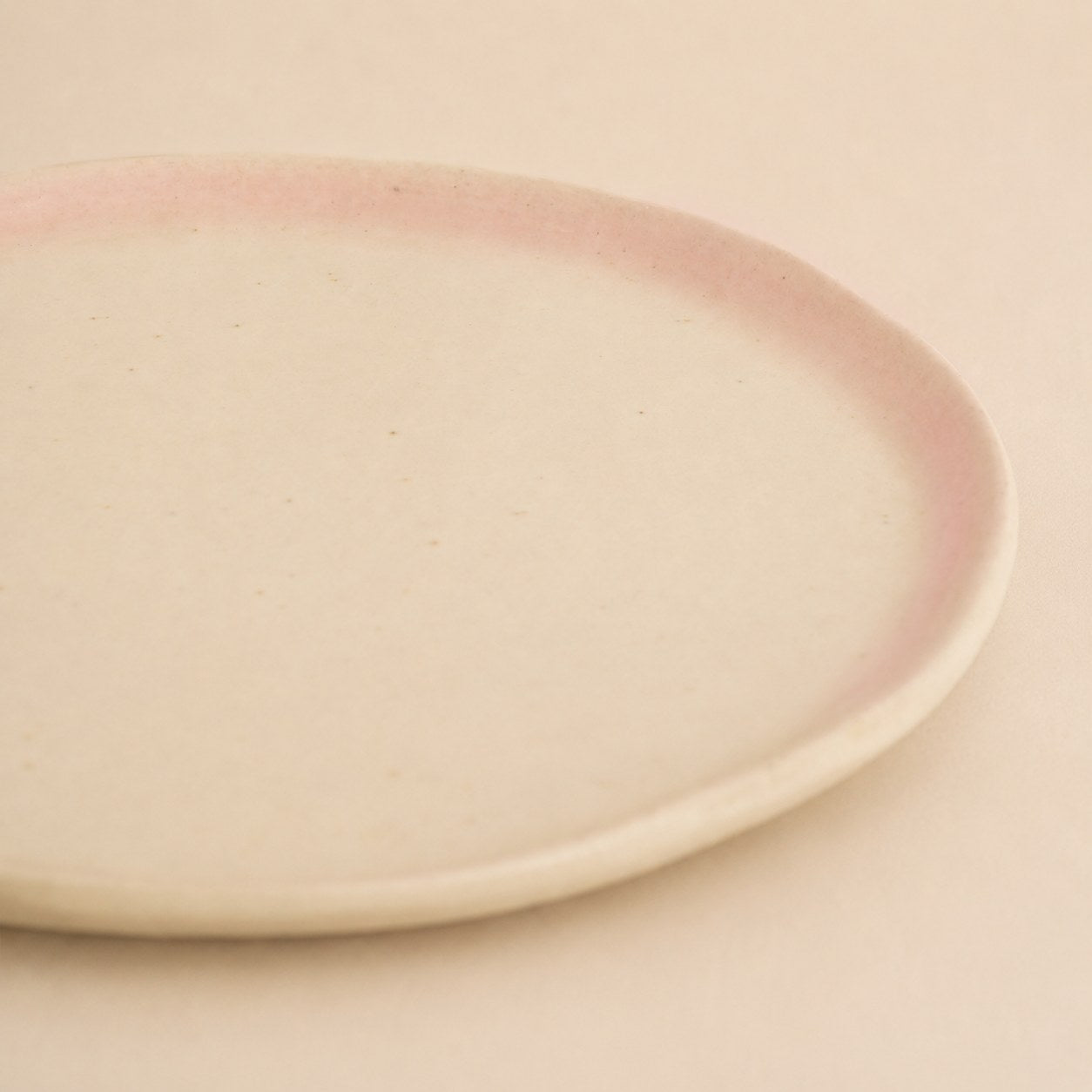 Petal Plate - Pink & Ivory