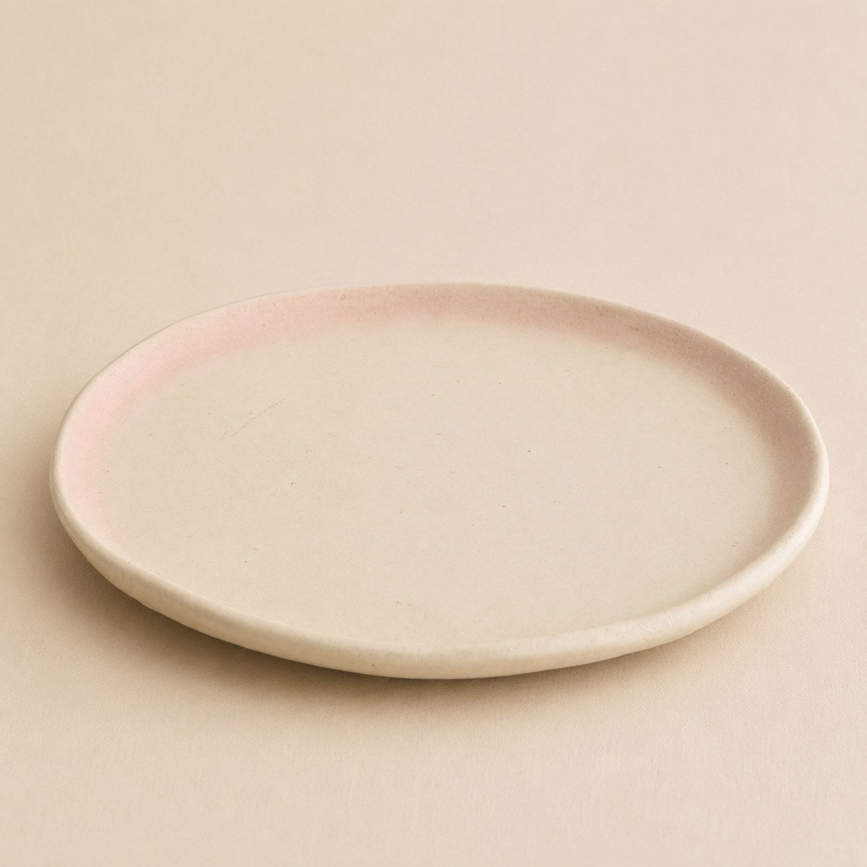 Petal Plate - Pink & Ivory