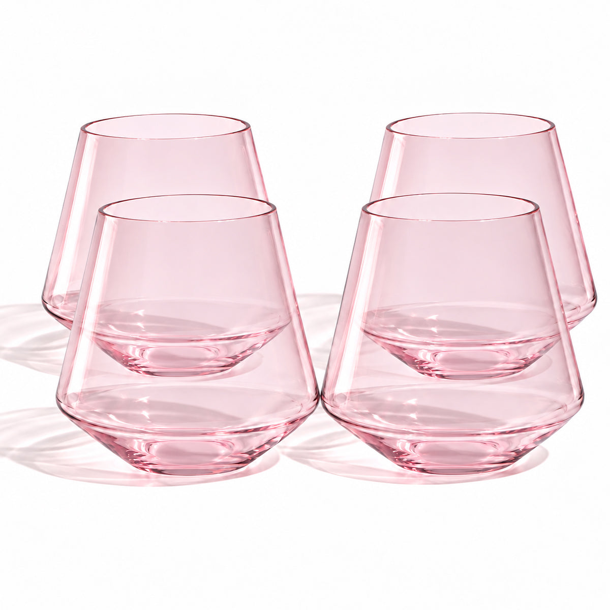 Meadow Tumbler (Set of 4) - Pink
