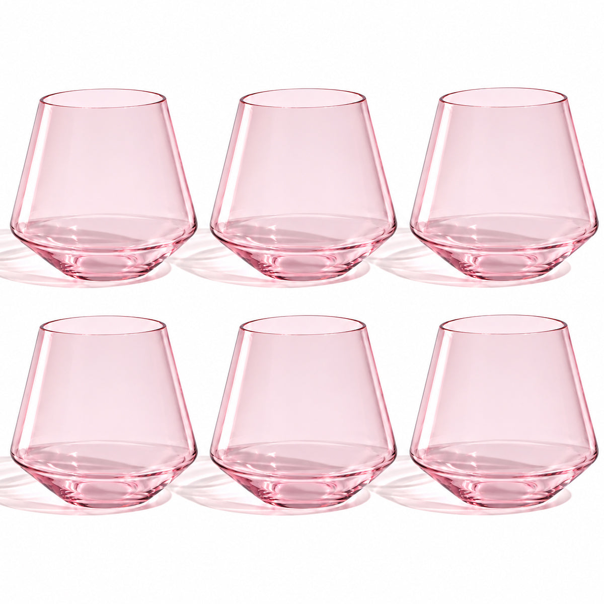 Meadow Tumbler (Set of 6) - Pink