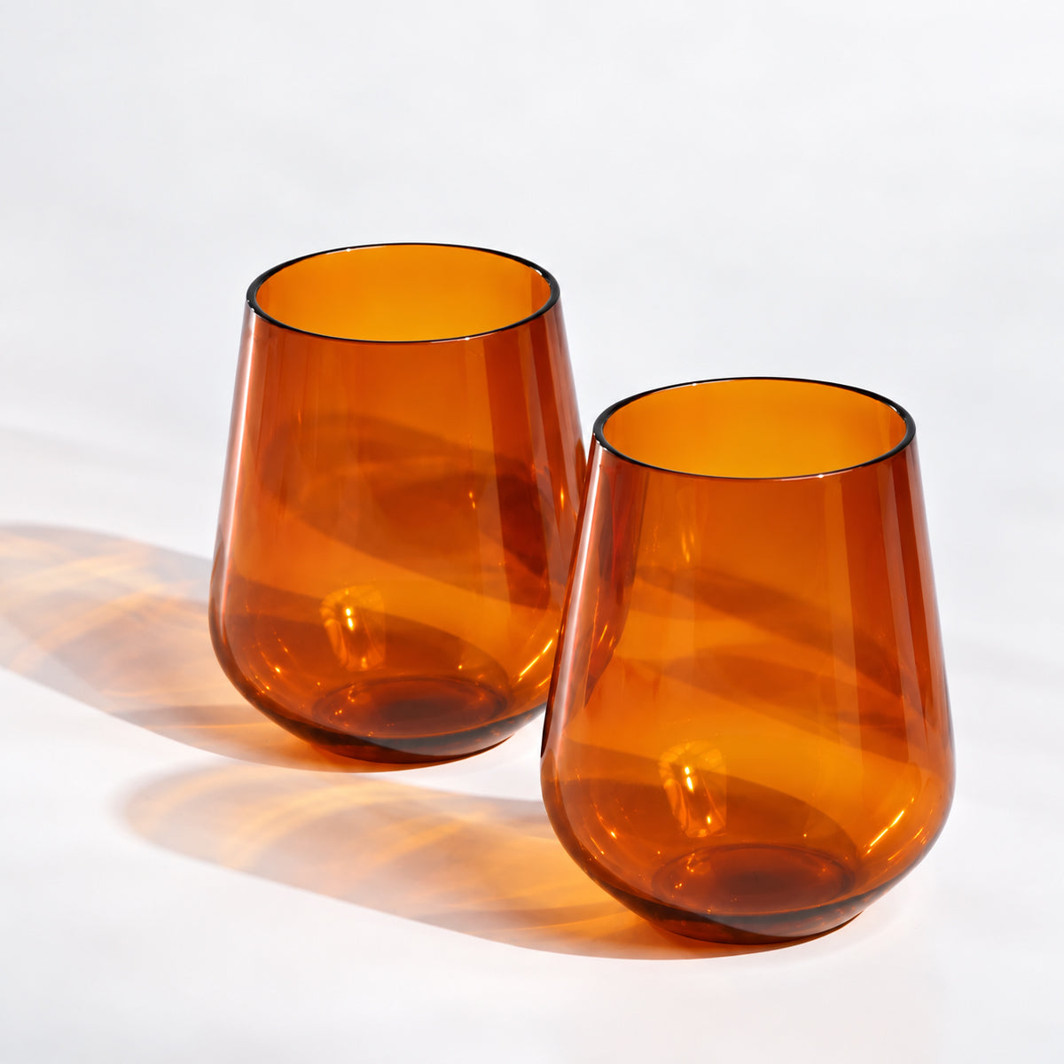 Dewfall Tumbler (Set of 2) - Amber
