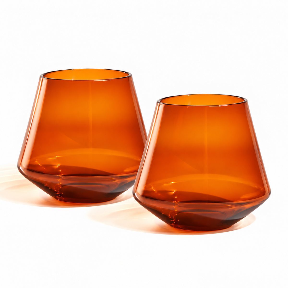 Meadow Tumbler (Set of 2) - Amber