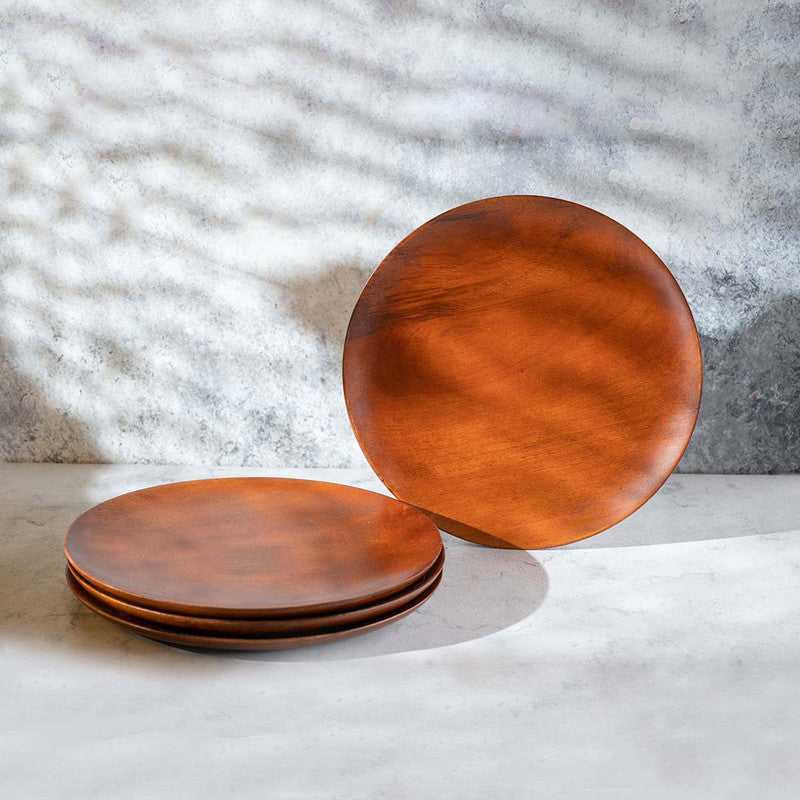 Wooden Plates | Set of 4