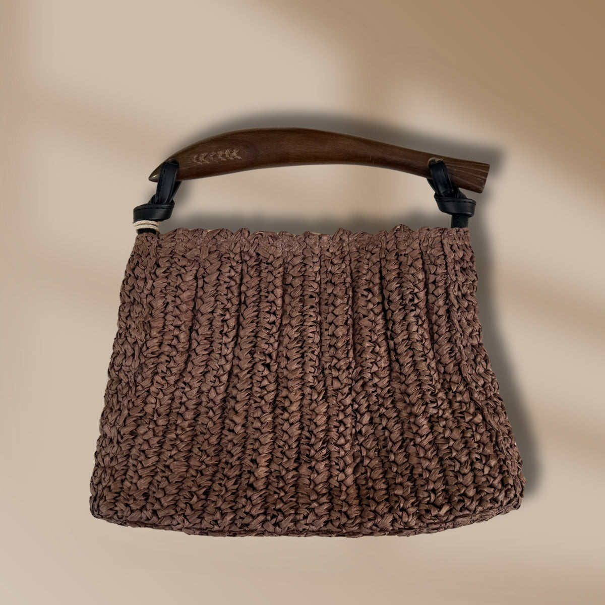 Kapi Handwoven Raffia Bag