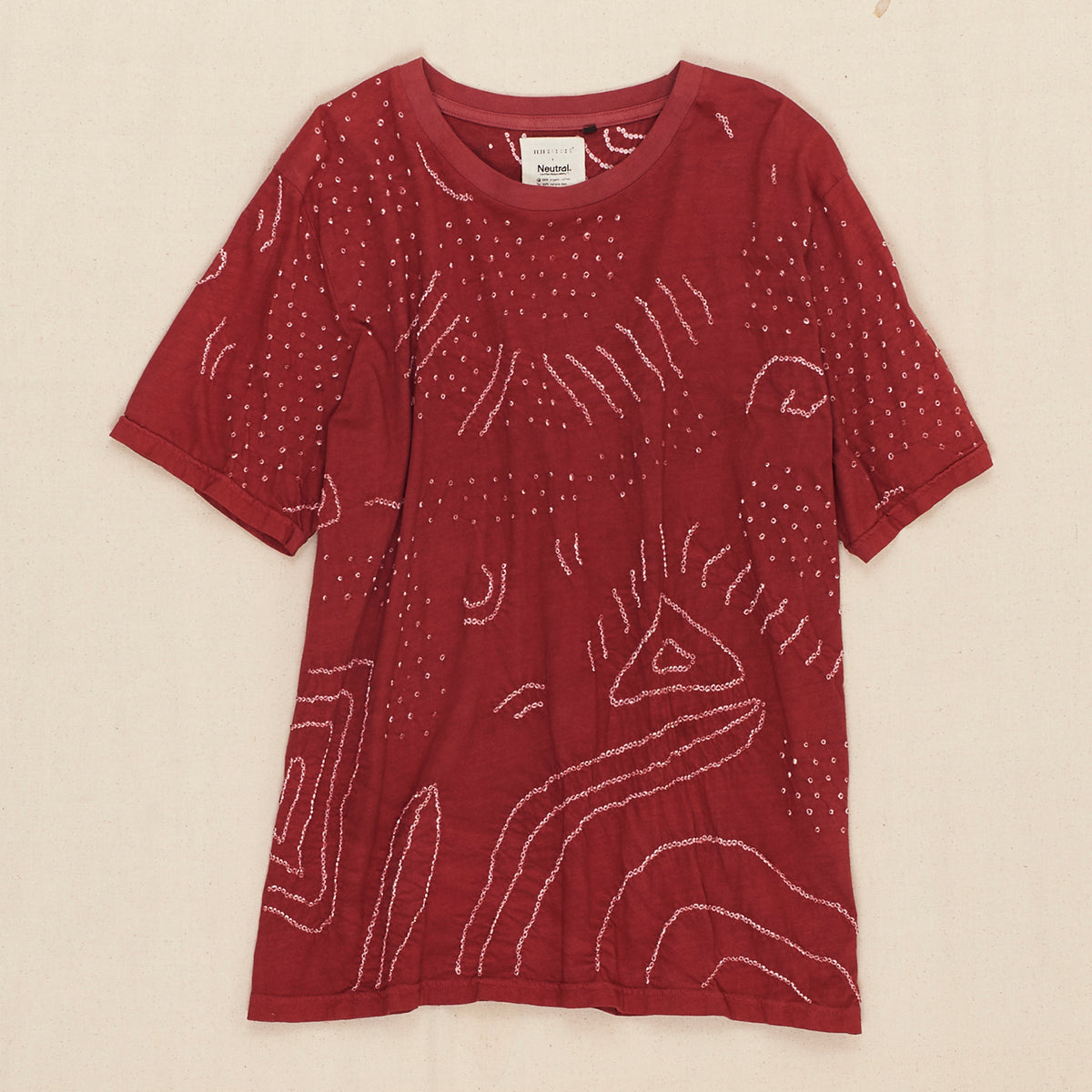 Cotton Bandhani T-Shirt