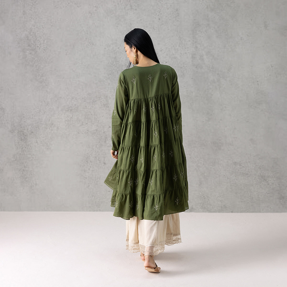 Willow Kurta - Green