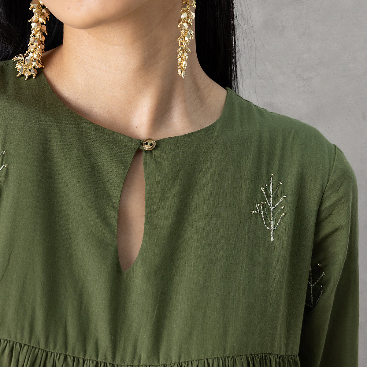 Willow Kurta - Green