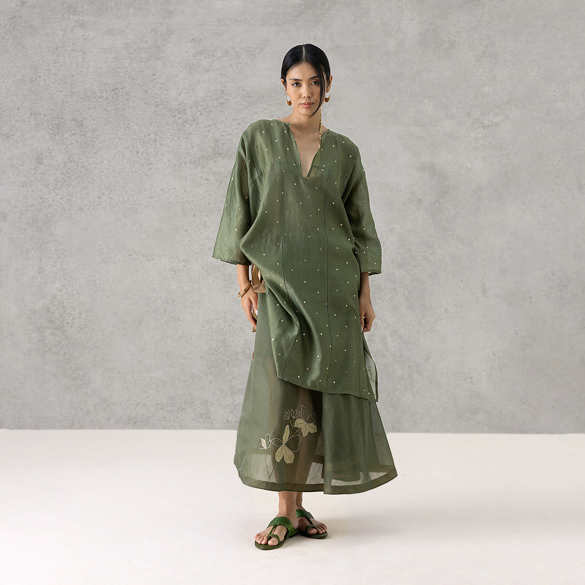 Unfurl Skirt - Green