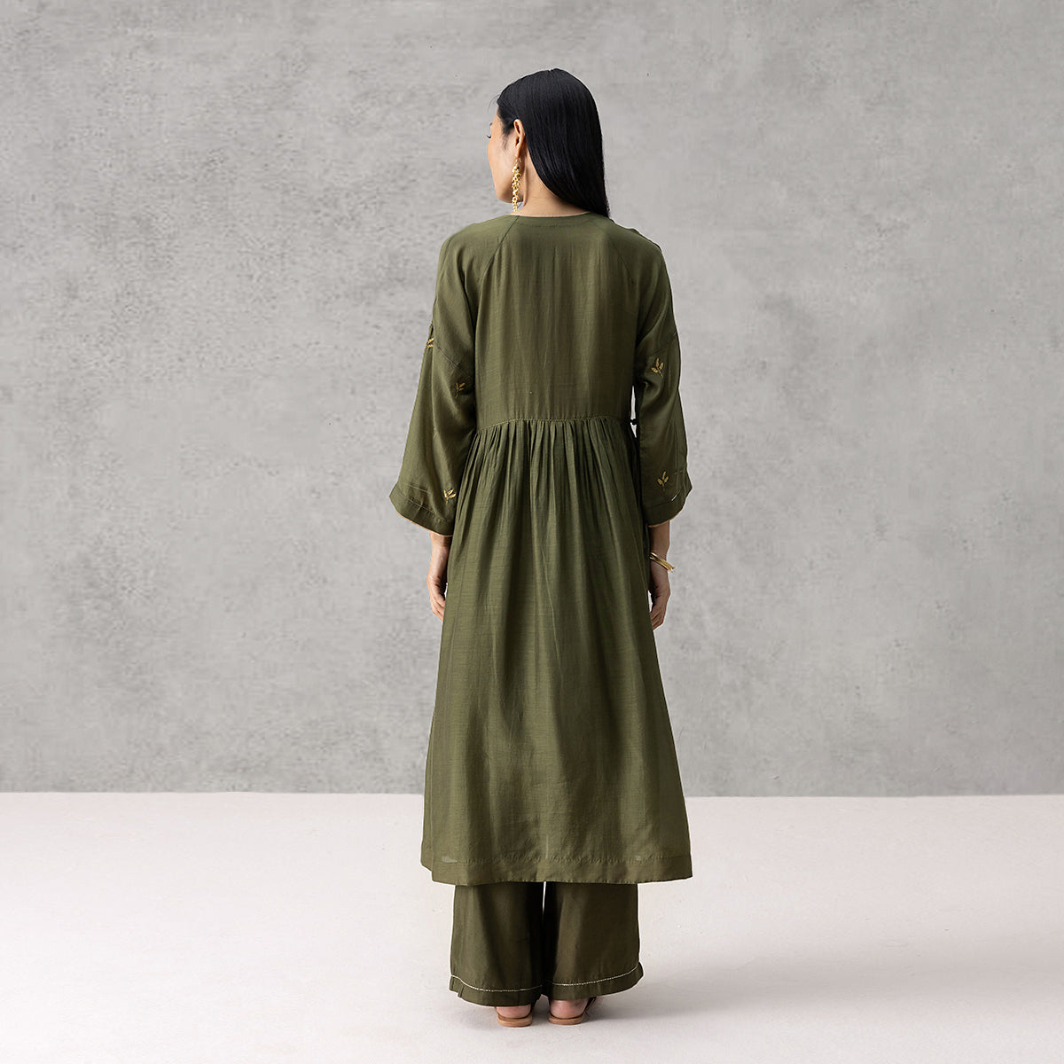 Dusk Kurta - Green