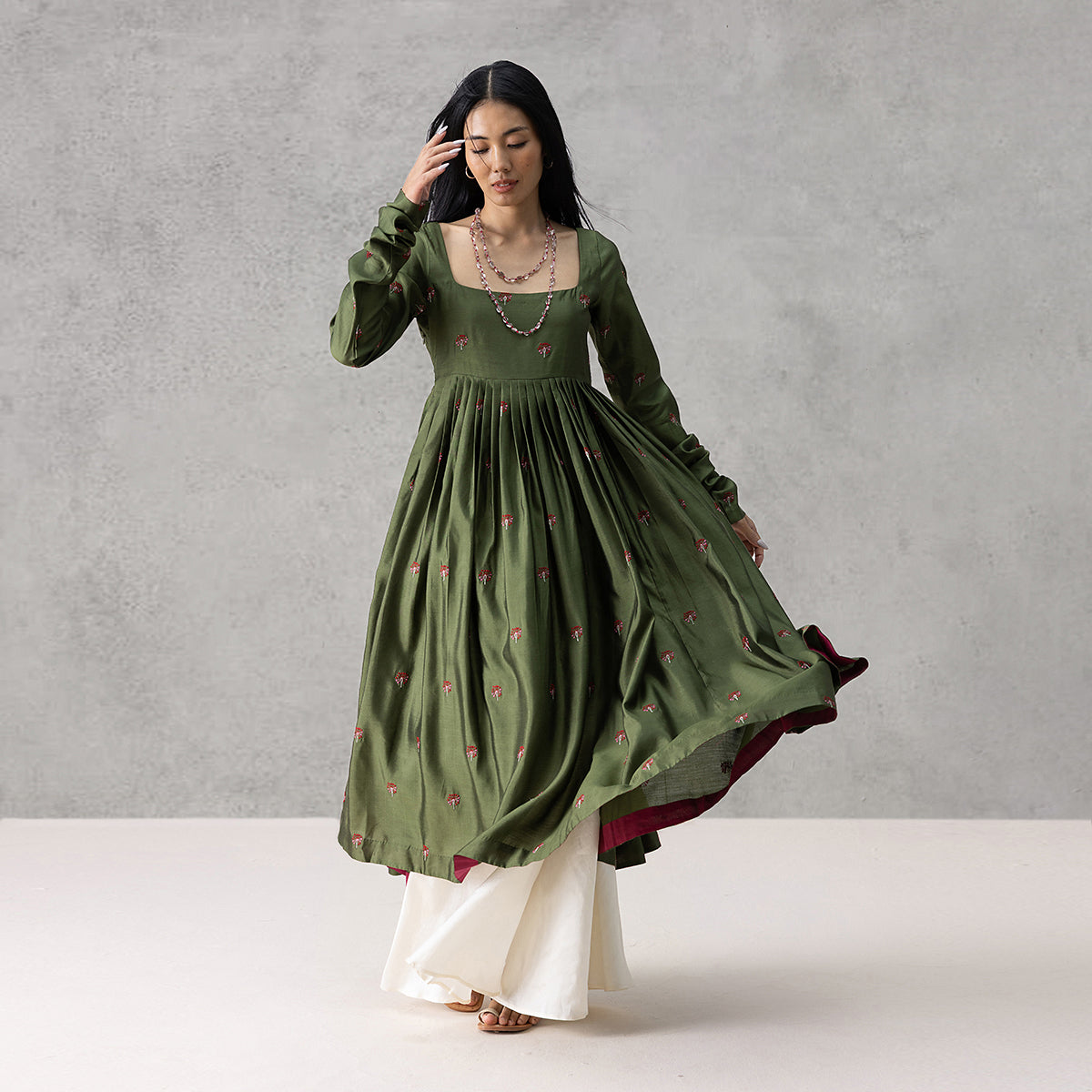 Sway Kurta - Green