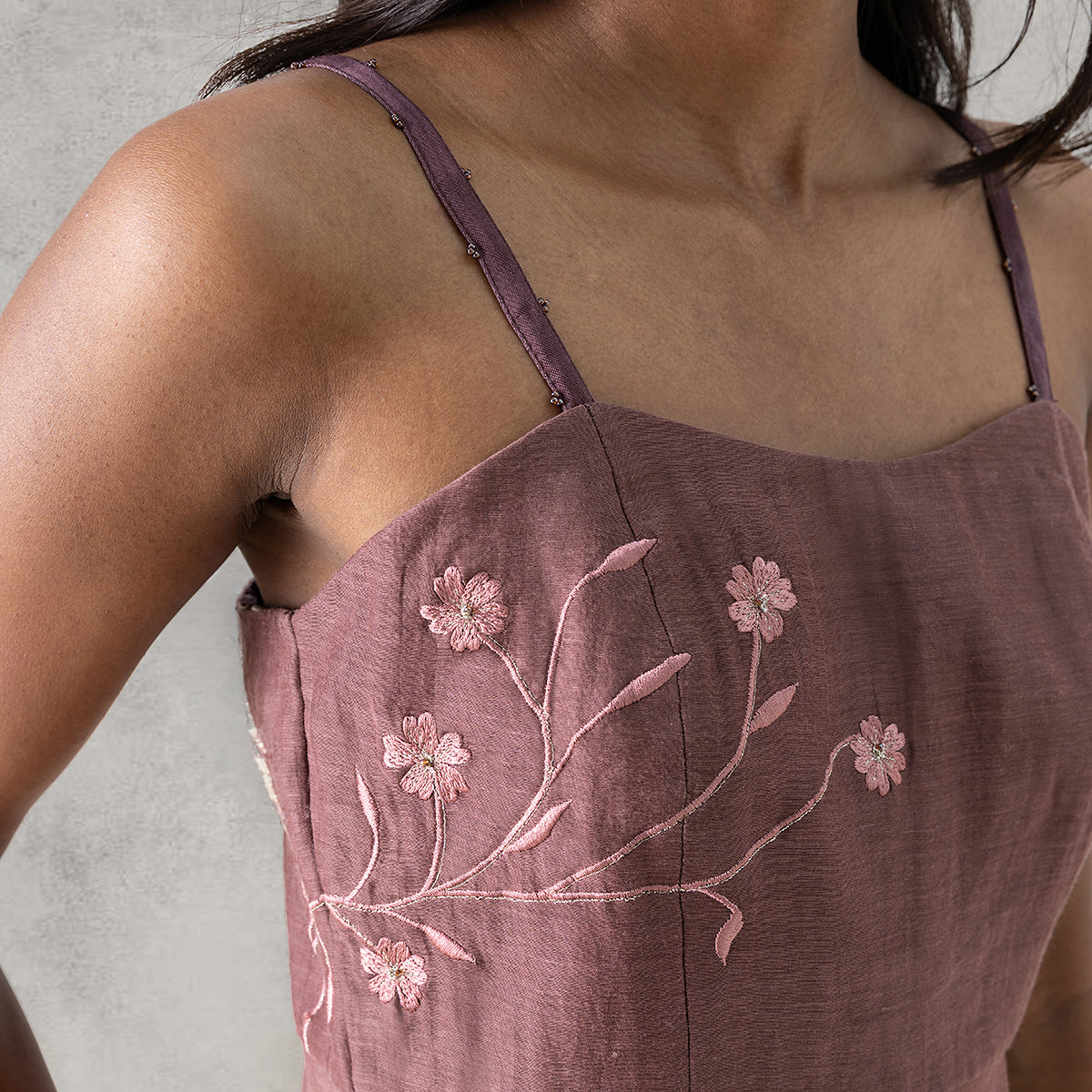 Peony Kurta - Mauve