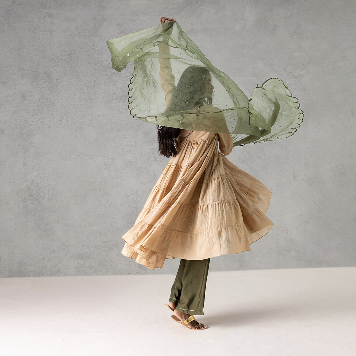 Willow Kurta - Dull Yellow